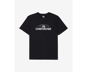 Quiksilver EV Vista Short Sleeve T-Shirt Black White - XS