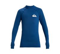 Girl's Quiksilver Kids Everyday Long Sleeve UPF 50 Rash Vest - Blue - Size: 16 years