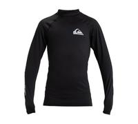 Girl's Quiksilver Kids Everyday Long Sleeve UPF 50 Rash Vest - Black - Size: 8 years