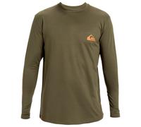 Quiksilver - Everyday Surf Tee L/S - Lycra size XL, olive