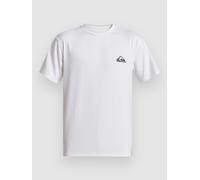 Quiksilver Surf Short Sleeve Rash Guard White S Men