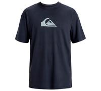 Quiksilver Surf Short Sleeve Rash Guard Blue S Men