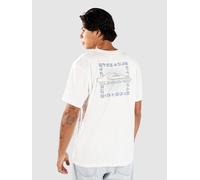 Quiksilver Evo Border Lines T-Shirt snow white L