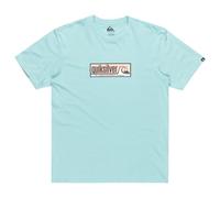 Men's Quiksilver Mens Evo Endless Short Sleeve T-Shirt - Blue - Size: Regular/36