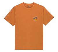 Quiksilver Evo Learning From Nature Short Sleeve T-shirt Brown XL Man