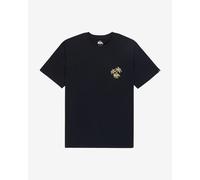 Quiksilver Evo Learning From Nature Short Sleeve T-Shirt Black White Beige - XL