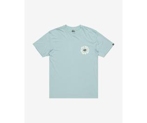 Quiksilver EVO Roads End T-shirt sky blue short sleeve - L