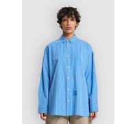 Quiksilver Finvoy Shirt riviera vertical stripes M