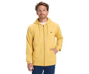 Quiksilver Fleece sweater BASIC HOOD ZIP YOUNG Men's Yellow L