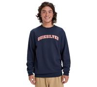 Quiksilver Fleece sweater GRAPHIC CREW Men's Black XL