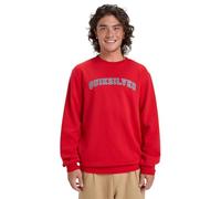 Quiksilver Fleece sweater GRAPHIC CREW Men's Red XL