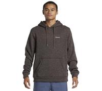 Quiksilver Fleece sweater KELLER HOODIE Men Brown L