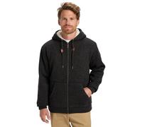 Quiksilver Fleece sweater KELLER SHERPA Men's Black XL
