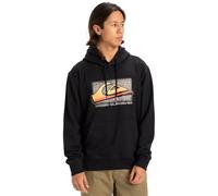 Quiksilver Fleece sweater RETRO FADE HOODIE Men Black S