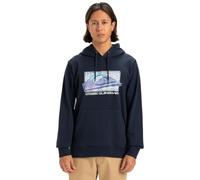 Quiksilver Fleece sweater RETRO FADE HOODIE Men Black XXL