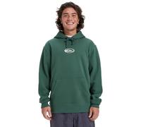 Quiksilver - Cotton and recycled material Hoodatshirt - Salt Water Graphic Hoodie Trekking Green for Men in Recycled Polyester - Size M Green M