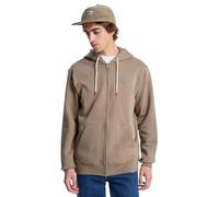 Quiksilver Fleece sweater SALT WATER ZIP HOODIE Men's Beige XL