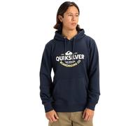 Quiksilver Fleece sweater TYPED OUT HOODIE Men Black L