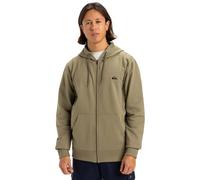 Quiksilver Fleece with zipper BASIC HOOD ZIP YOUNG MEN Men Beige S
