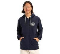 Quiksilver Fleece with zipper CIRCLE BACK ZH Men Black XL