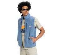 Quiksilver Fleece with zipper CLEAN COAST GILET Men Blue L