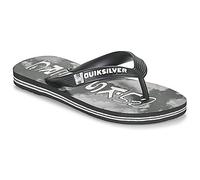 Quiksilver Flip flops / Sandals MOLOKAI ACID DROP YOUTH in Black 11.5 kid