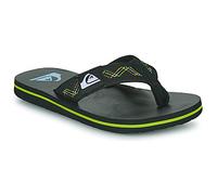 Quiksilver Flip flops / Sandals MOLOKAI STITCHY YOUTH in Black 13 kid