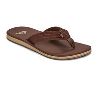 Quiksilver Flip flops / Sandals (Shoes) CARVER NUBUCK in Brown 10