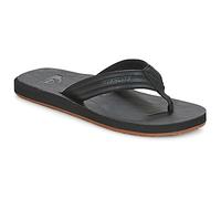 Quiksilver Flip flops / Sandals (Shoes) CARVER NUBUCK M SNDL SBKM in Black 9