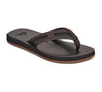 Quiksilver Flip flops / Sandals (Shoes) CARVER SUEDE CORE in Brown 10