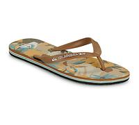 Quiksilver Flip flops / Sandals (Shoes) MOLOKAI LAYBACK TEXTURED in Beige 7