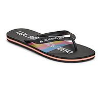 Quiksilver Flip flops / Sandals (Shoes) MOLOKAI STRIPE 26 in Black 9