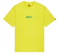 Quiksilver Flowers Surfing Short Sleeve T-shirt Yellow L Men