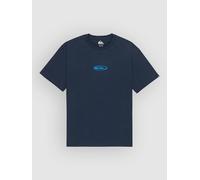 Quiksilver Flowers Surfing T-Shirt dark navy S