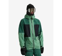 Quiksilver Forever Stretch GORE-TEX Hooded Jacket Green Black - S