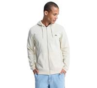 Quiksilver Full Zip Hoodie BASIC HOOD ZIP YOUNG MEN Mens White