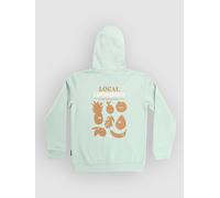 Quiksilver Graphic Kids Hoodie blue haze T16
