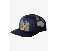 Quiksilver Happy Hour Trucker Hat Dark Navy Cap New Surf Skate