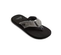 Men's Quiksilver Mens Monkey Abyss Flip Flops - Grey - Size: 7