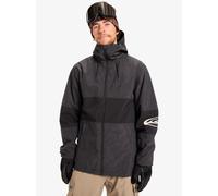Quiksilver High In The Hood Jacket 10K True Black Snowboard Jacket 2026 Ski N...