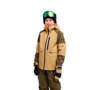 Quiksilver Highline 20K hooded jacket beige olive kids - 10