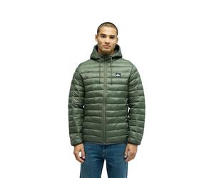 Quiksilver Hooded Insulator Jacket Scaly Hood Mens Brown