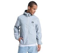 Quiksilver Hooded Waterproof Jacket Overcast 3K Tape Mens Grey