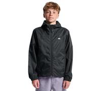 Quiksilver Hooded Waterproof Jacket Overcast 3K Tape Youth Boys Black