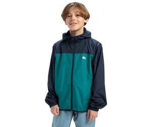 Quiksilver Hooded Windbreaker Jacket Overcast Windbreaker Youth Youth Black 8