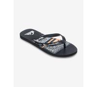 Quiksilver Java Art Flip Flops black orange - 40