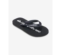 Quiksilver Java Wordmark Flip Flops black white Kids - 38
