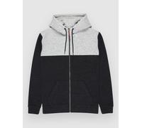 Quiksilver Keller Block Zip Hoodie black heather S