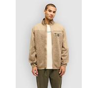 Quiksilver Keller Outdoor Full Zip Sweatshirt Beige M Men