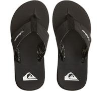 Quiksilver Kids Carver Switch Summer Beach Sandals Thongs Flip Flops - Black